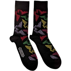 Paul Mccartney - Wings Logos Uni Bl Socks (Eu 40-45)