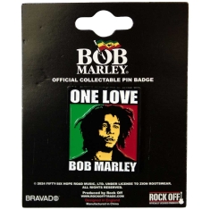 Bob Marley - One Love Pin Badge