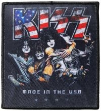 Kiss - Patch Made In The Usa (10,6 X 9,6 C