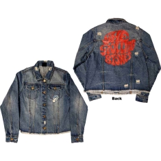 Rolling Stones - Script Lady Lht Denim Jacket: