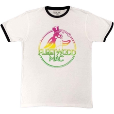 Fleetwood Mac - Penguin Ringer Uni Wht    S