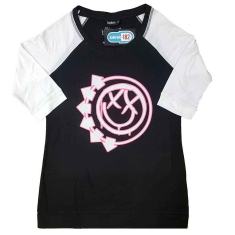 Blink-182 - Six Arrow Smile Lady Bl/Wht Raglan