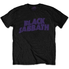 Black Sabbath - Wavy Logo Boys Bl T-Shirt