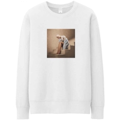 Ariana Grande - Staircase Uni Wht Sweatshirt