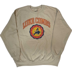 Luke Combs - Tour  23 Europe Map Natrl Sweatshirt