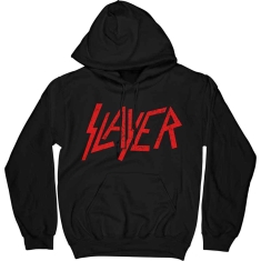 Slayer - Distressed Logo Bl Hoodie