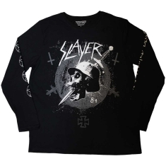 Slayer - Dagger Skull Uni Bl Longsleeve