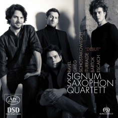 Grieg/Schostakowitsch/Ravel/Bartok/ - Debut Signum Saxophone Quartet