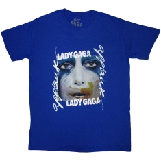 Lady Gaga - Artpop Facepaint Uni Blue T-Shirt