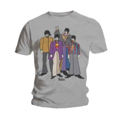 Beatles - Submarine Uni Grey T-Shirt