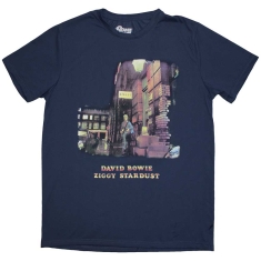 David Bowie - Ziggy Stardust Uni Denim T-Shirt