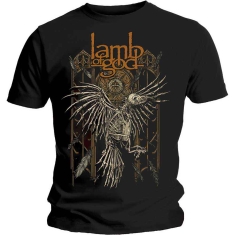 Lamb Of God  - Crow Uni Bl T-Shirt