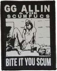 G.G. Allin - Patch & The Scumfucs (9,6 X 7,7 Cm)