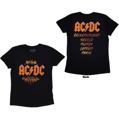 Ac/Dc - High Voltage Dive Bar Lady Bl T-Shirt