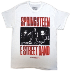 Bruce Springsteen - Tour 24 E-Street Band Uni Wht T-Shirt