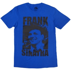 Frank Sinatra - Montage Photos Uni Blue T-Shirt