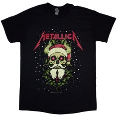 Metallica - Metallica Santa Horns Uni Bl T-Shirt