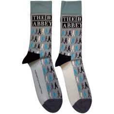 Beatles - Abbey Road Colours Crossing Repeat Uni Grey Socks