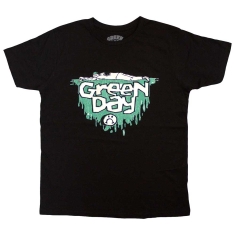 Green Day - Kerplunk Logo Sad Face Uni Bl T-Shirt