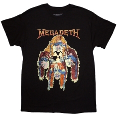 Megadeth - Nuclear Glowheads Uni Bl T-Shirt