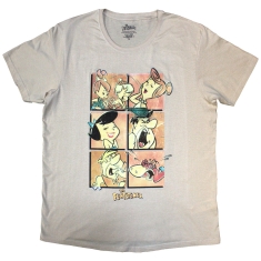 Flintstones - Flintstones Grid Uni Sand T-Shirt