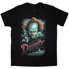 It - Pennywise Derry Uni Bl T-Shirt