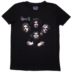 Queen - Bo Rhap Classic Lady Bl T-Shirt