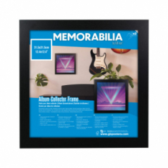 Vinyl Frame - Album & Vinyl Frame - Black  (31.5 X 31.5Cm) 