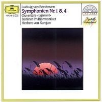 Beethoven - Symfoni 1 & 4 + Egmont Uvertyr i gruppen CD / Klassisk hos Bengans Skivbutik AB (619563)