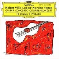 Villa-lobos - Gitarrkonsert + Etyd + Preludier i gruppen CD / Klassisk hos Bengans Skivbutik AB (619991)