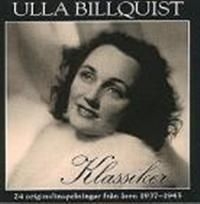 Ulla Billquist - Klassiker i gruppen VI TIPSER / Julegavetips CD hos Bengans Skivbutik AB (637749)