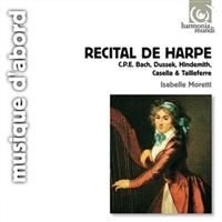 Moretti Isabelle - Harp Works i gruppen CD / Klassisk,Annet hos Bengans Skivbutik AB (665079)