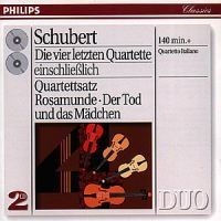 Schubert - Stråkkvartett 12-15 i gruppen CD / Klassisk hos Bengans Skivbutik AB (688877)