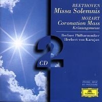 Beethoven/Mozart - Missa Solemnis + Kröningsmässa i gruppen CD / Klassisk hos Bengans Skivbutik AB (693690)